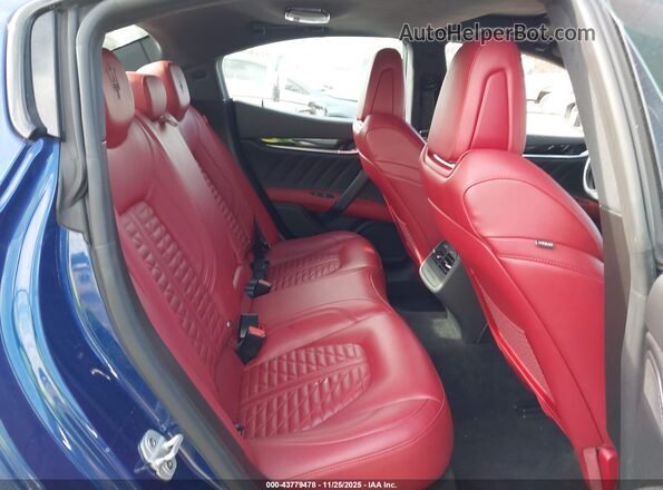 ZAM57YSS1M1362901 2021 MASERATI GHIBLI Blue Vista de la etiqueta del VIN