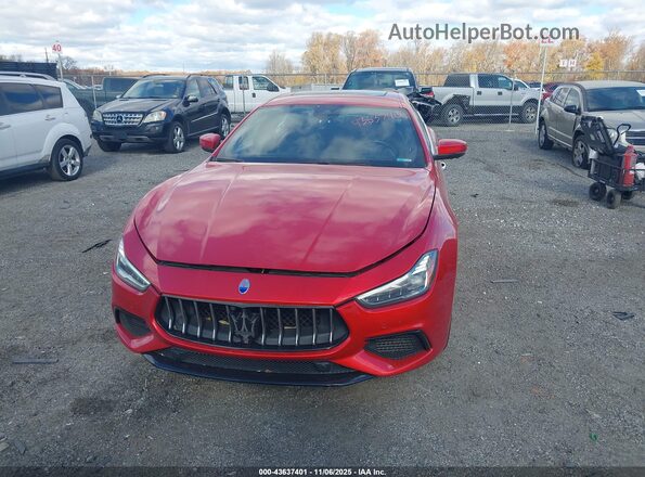 ZAM57YSS3K1336121 2019 MASERATI GHIBLI Красный Вид щитка приборов