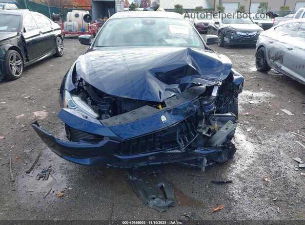 ZAM57YTM9NX399810 2022 MASERATI GHIBLI Blue Vista frontal