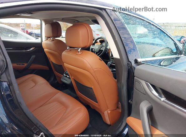 ZAM57YTM9NX399810 2022 MASERATI GHIBLI Blue Vista de la etiqueta del VIN