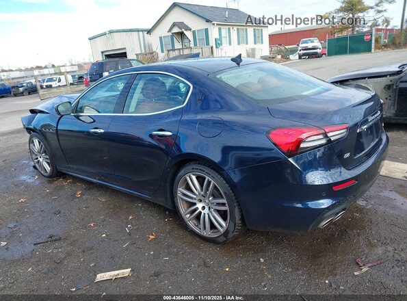 ZAM57YTM9NX399810 2022 MASERATI GHIBLI Blue Trasero izquierdo