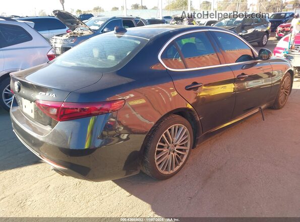 ZARFAECN0H7528237 2017 ALFA ROMEO GIULIA Black Հետևի աջ