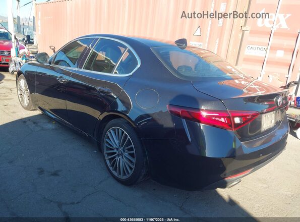 ZARFAECN0H7528237 2017 ALFA ROMEO GIULIA Black Հետևի ձախ