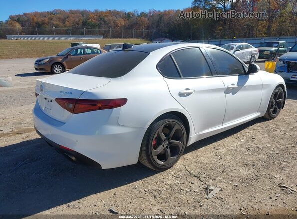 ZARFAECN1H7561926 2017 ALFA ROMEO GIULIA Белый Задняя правая четверть