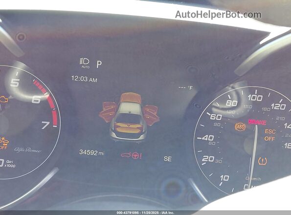 ZARFAMAN0L7636282 2020 ALFA ROMEO GIULIA Черный 