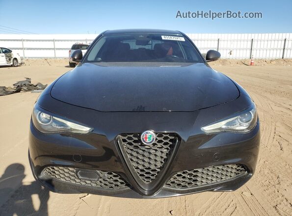 ZARFAMAN1L7636713 2020 ALFA ROMEO GIULIA Black Vista frontal