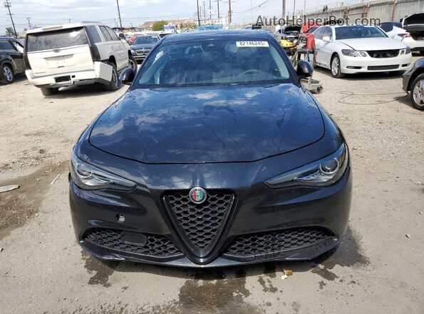 ZARFAMAN7L7634058 2020 ALFA ROMEO GIULIA Black Vista frontal