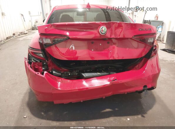 ZARFAMAN8L7631119 2020 ALFA ROMEO GIULIA Red Vista frontal