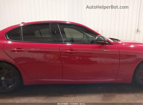 ZARFAMAN8L7631119 2020 ALFA ROMEO GIULIA Red Vista interior de 360 grados