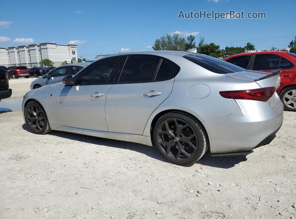 ZARFAMAN8L7635798 2020 ALFA ROMEO GIULIA Silver Rear left