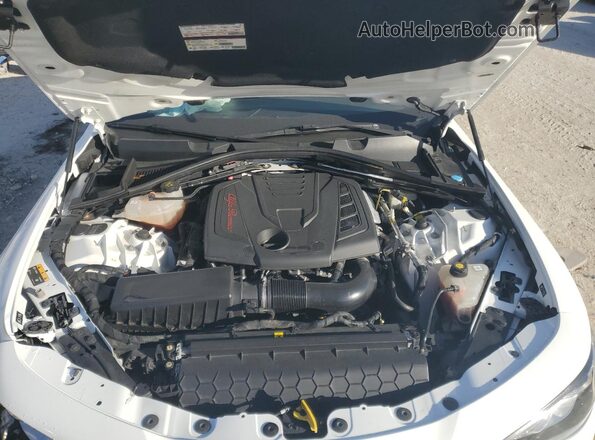 ZARFAMBN2M7641385 2021 ALFA ROMEO GIULIA White Widok wnętrza z tyłu