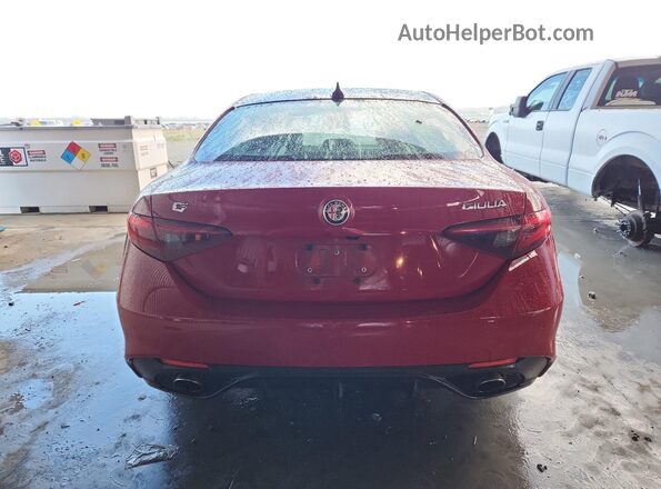 ZARFAMBN3L7639319 2020 ALFA ROMEO GIULIA Red Հետևի տեսք