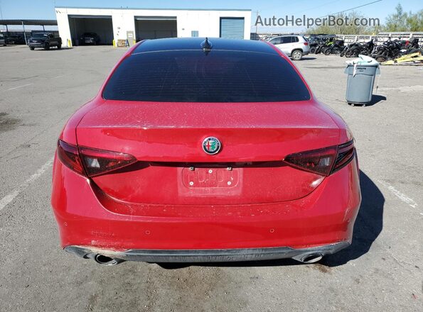 ZARFAMBN5P7671226 2023 ALFA ROMEO GIULIA Red Հետևի տեսք