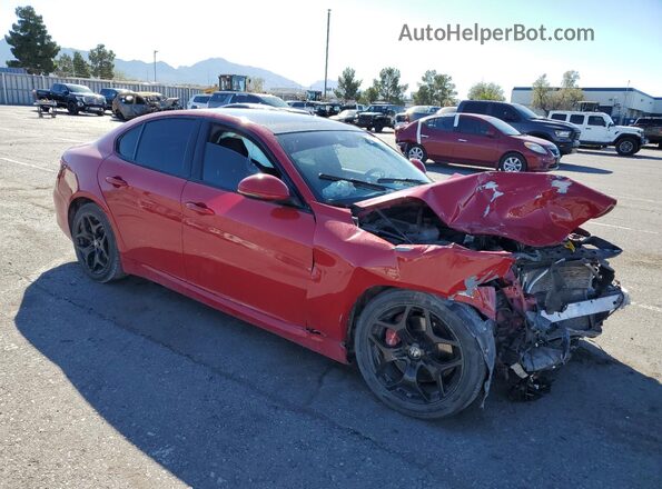ZARFAMBN5P7671226 2023 ALFA ROMEO GIULIA Red Առջևի աջ