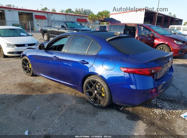 ZARFAMBN8M7645747 2021 ALFA ROMEO GIULIA Blue Հետևի ձախ