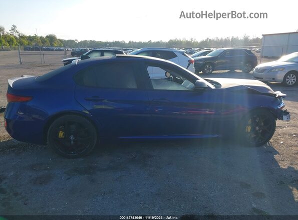 ZARFAMBN8M7645747 2021 ALFA ROMEO GIULIA Blue Սալոնի 360 աստիճան տեսք