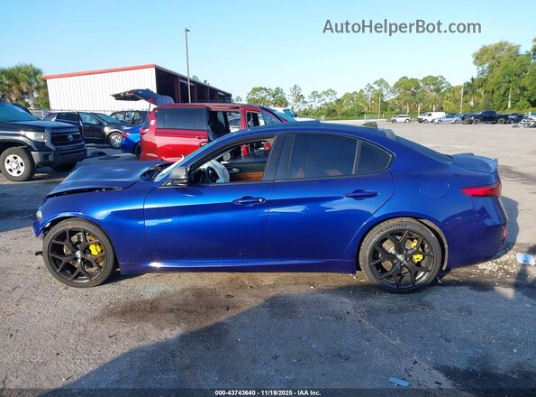 ZARFAMBN8M7645747 2021 ALFA ROMEO GIULIA Blue 