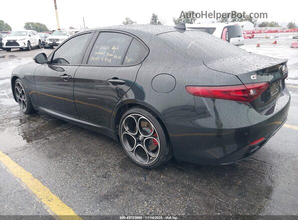 ZARFAMBN8N7663554 2022 ALFA ROMEO GIULIA Черный Задняя левая четверть