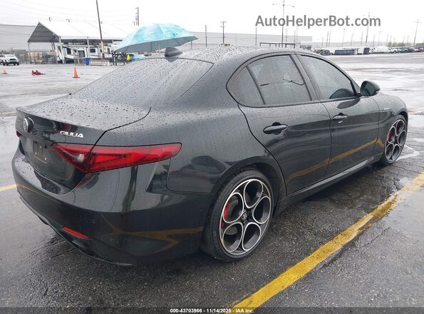 ZARFAMBN8N7663554 2022 ALFA ROMEO GIULIA Черный Задняя правая четверть