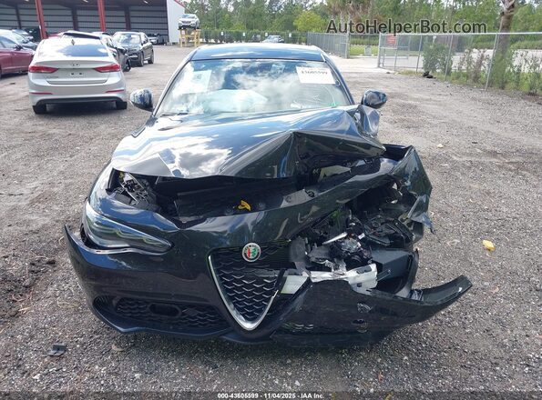 ZARFAMBN8R7684832 2024 ALFA ROMEO GIULIA Black Սարքավորումների վահանակի տեսք