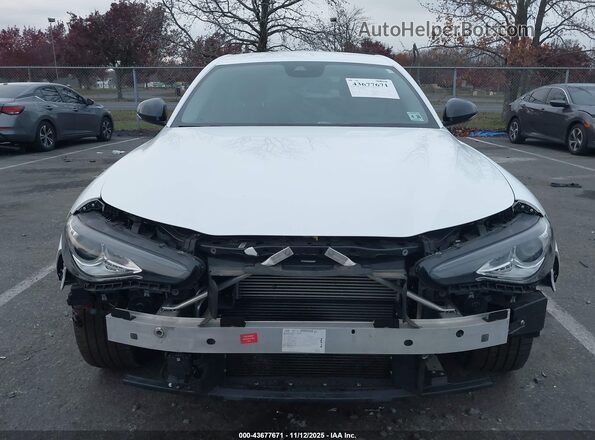 ZARFANAN0M7641344 2021 ALFA ROMEO GIULIA White Widok zestawu wskaźników