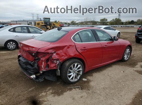 ZARFANAN7L7633692 2020 ALFA ROMEO GIULIA Red Հետևի աջ