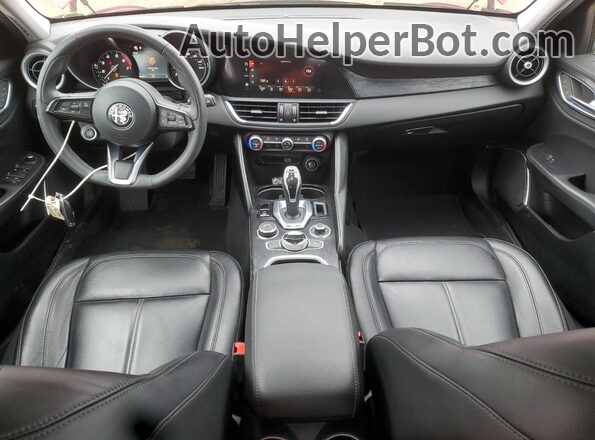ZARFANAN7L7633692 2020 ALFA ROMEO GIULIA Red Առջևի վահանակի տեսք
