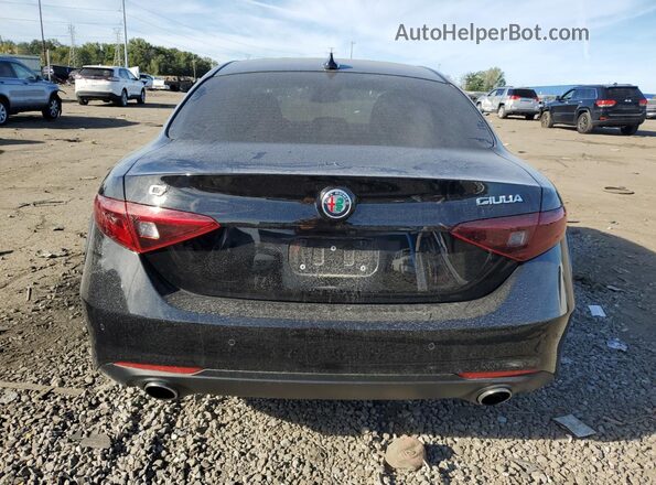 ZARFANBN7L7625834 2020 ALFA ROMEO GIULIA Black Rear view