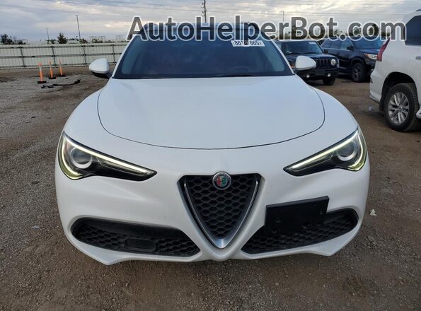 ZASFAKPN4J7C00609 2018 ALFA ROMEO STELVIO White 
