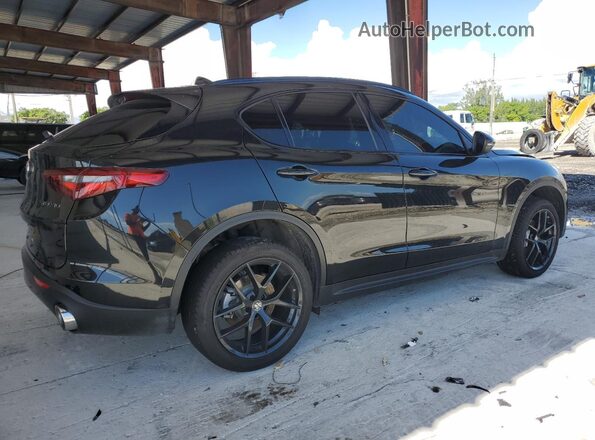 ZASPAJAN3M7D00485 2021 ALFA ROMEO STELVIO Black უკანა მარჯვენა