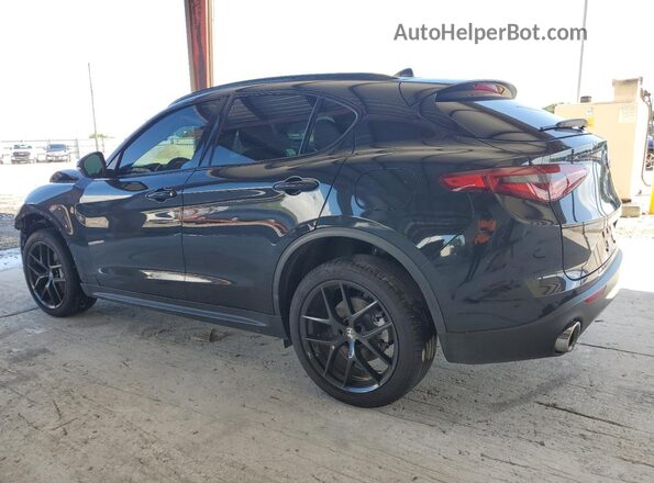 ZASPAJAN3M7D00485 2021 ALFA ROMEO STELVIO Black უკანა მარცხენა