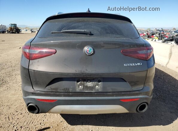 ZASPAJAN4K7C71737 2019 ALFA ROMEO STELVIO Коричневый Вид сзади