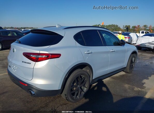 ZASPAJAN8M7D12079 2021 ALFA ROMEO STELVIO Серый Задняя правая четверть