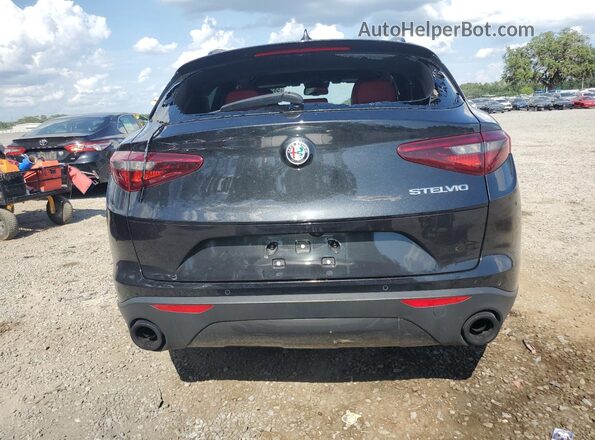 ZASPAJAN9N7D30401 2022 ALFA ROMEO STELVIO Черный Вид сзади
