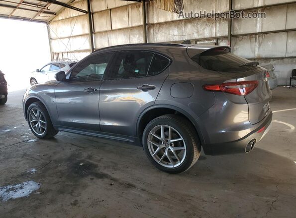 ZASPAJANXK7C38905 2019 ALFA ROMEO STELVIO Gray Задня ліва чверть