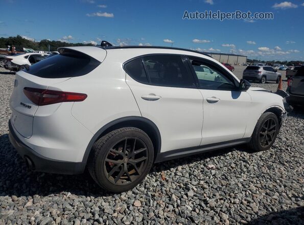 ZASPAJANXL7C94361 2020 ALFA ROMEO STELVIO White Trasero derecho