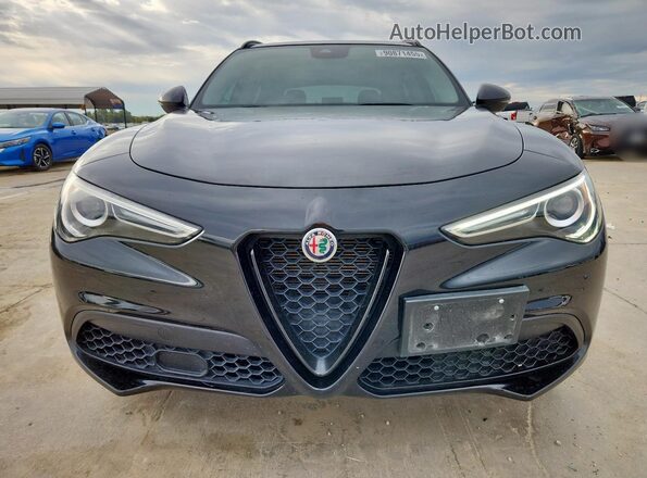 ZASPAKAN1M7D09692 2021 ALFA ROMEO STELVIO Black Front view