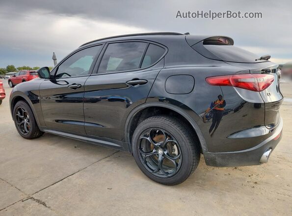 ZASPAKAN1M7D09692 2021 ALFA ROMEO STELVIO Black Rear left