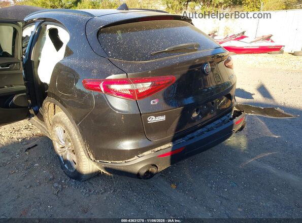 ZASPAKAN4N7D27721 2022 ALFA ROMEO STELVIO Black Դիմացի տեսք