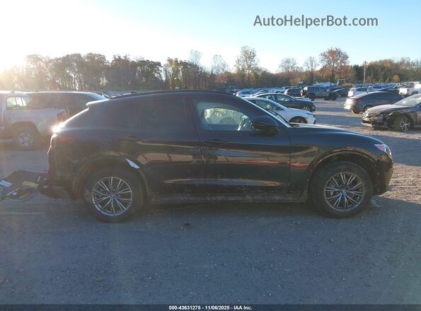 ZASPAKAN4N7D27721 2022 ALFA ROMEO STELVIO Black Սալոնի հետևի տեսք