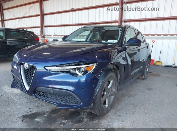 ZASPAKAN5L7C84682 2020 ALFA ROMEO STELVIO Blue Vista frontal