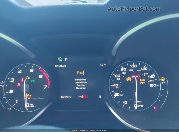 ZASPAKAN5L7C84682 2020 ALFA ROMEO STELVIO Blue Vista de los asientos traseros