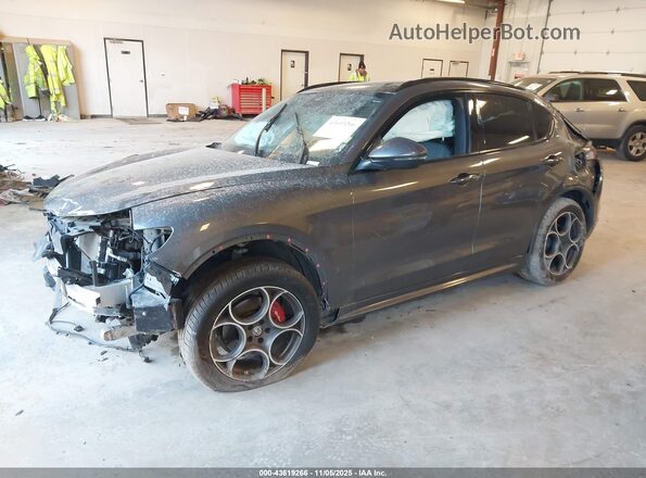 ZASPAKAN9L7C84748 2020 ALFA ROMEO STELVIO Gray 