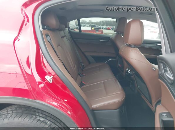 ZASPAKANXM7D18620 2021 ALFA ROMEO STELVIO Red Widok naklejki z numerem VIN