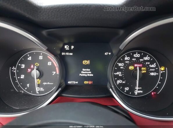ZASPAKBN0M7D14705 2021 ALFA ROMEO STELVIO Серебряный Вид задних сидений