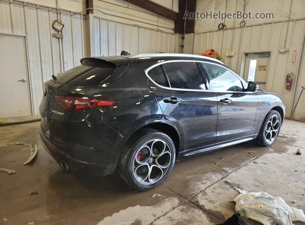 ZASPAKBN3L7C73193 2020 ALFA ROMEO STELVIO Black უკანა მარჯვენა