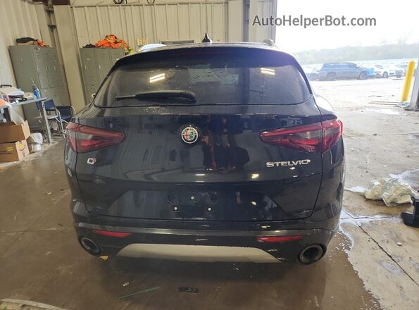 ZASPAKBN3L7C73193 2020 ALFA ROMEO STELVIO Black უკანა ხედი