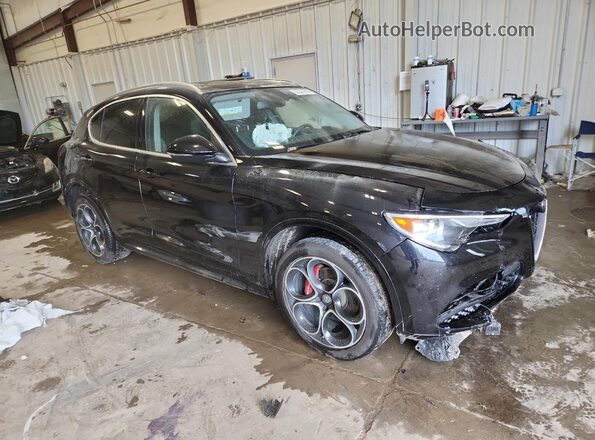 ZASPAKBN3L7C73193 2020 ALFA ROMEO STELVIO Black წინა მარჯვენა