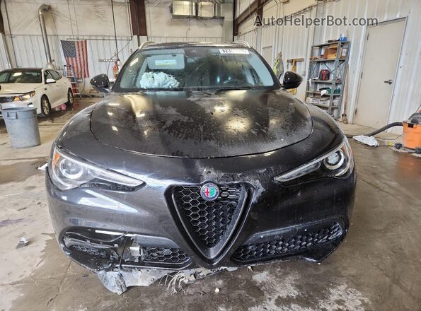 ZASPAKBN3L7C73193 2020 ALFA ROMEO STELVIO Black წინა ხედი