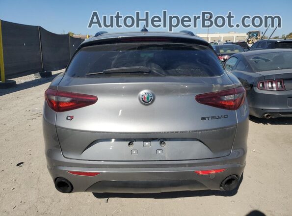 ZASPAKBN4L7C96482 2020 ALFA ROMEO STELVIO Silver Vista trasera